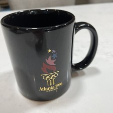 Atlanta 1996 Olympics Black ACOG Coffee Mug