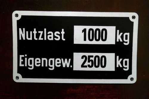 Oldtimer plaque bouclier - plaque,