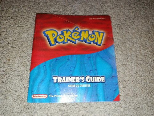 Notice pokemon version rubis - notice,