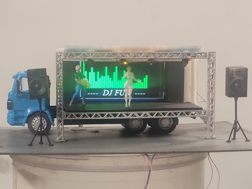 Disco mobile podium - disco,