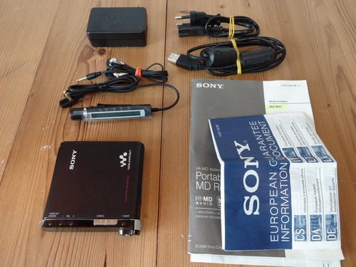 Minidisc sony rh1 - sony, +