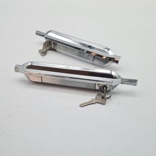 Couple Lamborghini Espada external handle door NOS key Maniglie Porta new