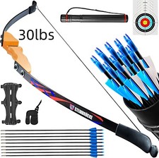 54"Recurve Bow&Arrow 30lbs