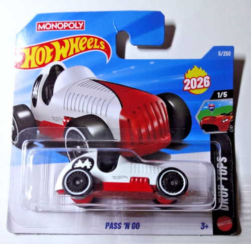 Hot wheels pass go monopoly - hot,