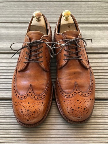 Alden long wingtip cuir - cuir, de
