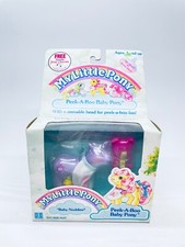 My Little Pony G1 1987, Peek-a-Boo Baby Pony Fabriqué à Hong Kong NRFB**