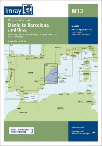Imray series m13 denia - m13,
