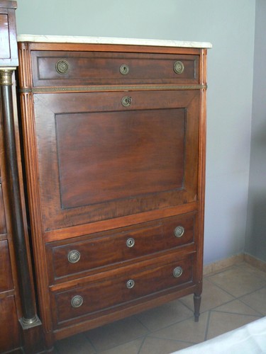 Ancien secretaire acajou - secretaire,