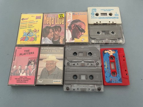 Lot cassettes audio - de, k7