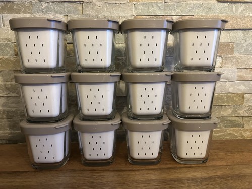 Lot pots avec faisselle et - lot,