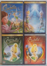 DVD x4  FEE CLOCHETTE  Lot 93