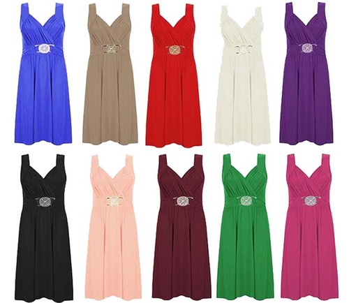 Femmes boucle robe court - robe,