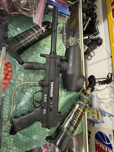 Used tippmann paintball gun - used,