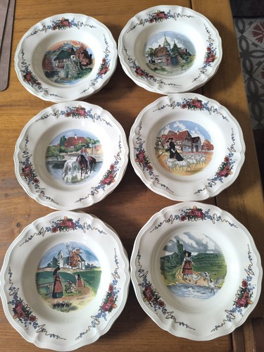 Jolie suite six - suite, assiettes
