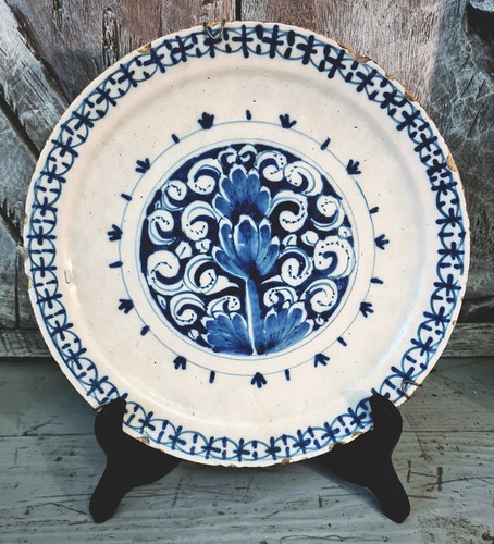 Belle assiette faïence