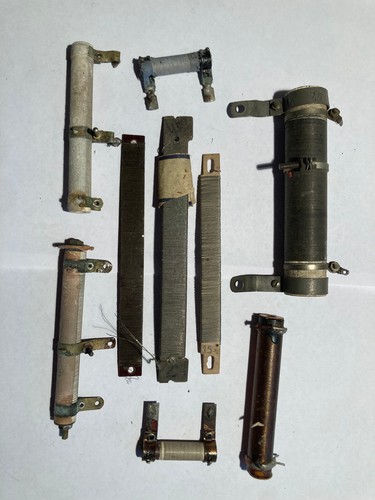 Lot résistances bobinées - résistances,