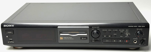 Sony mds je510 - sony, mds-je510
