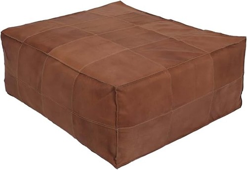 Tabouret ottoman boho fait