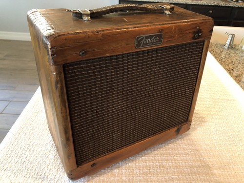 Vintage 1959 fender champ - fender, tube