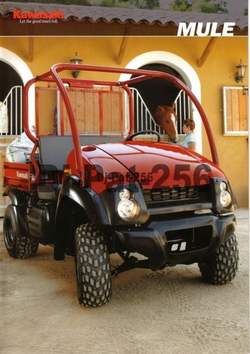 Brochure moto kawasaki mule - moto,