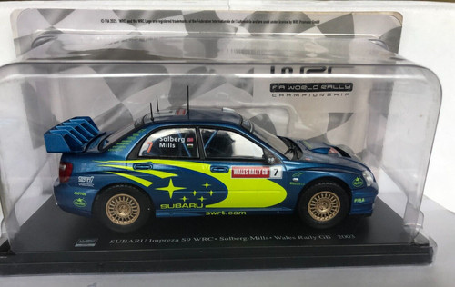 Voiture rallye subaru impreza - rallye,