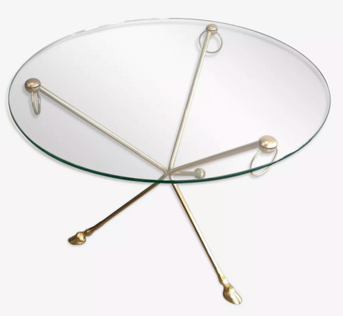 Maison jansen table basse en - table,