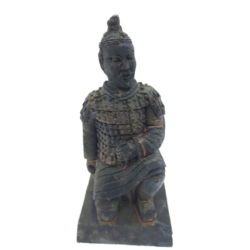 Statuette guerrier chinois - , qin