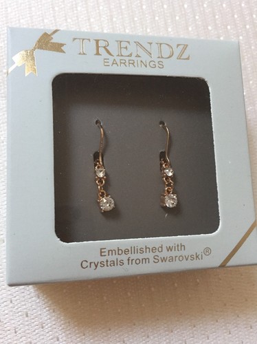 Boucles oreillle swarovski - boucles, d'oreillle