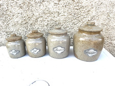 4 POTS CUISINE EN GRES AVEC