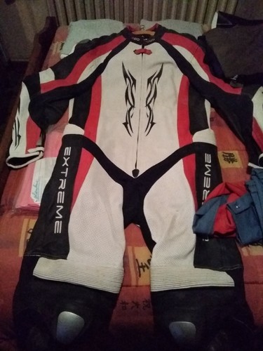 Combinaison moto cuir homme - combinaison,
