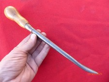 epissoir FLAMERY de sellier travail du cuir , vannier  outil ancien