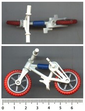 Plastic figure: BMX TYPE BIKE. Incomplete, missing saddle.