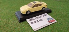 Peugeot 406 Coupe Yellow 1/43 GTS GTS02.2 Vintage Miniature Car