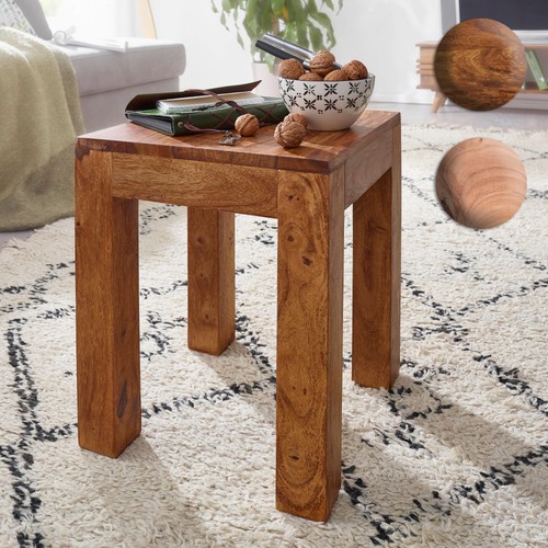 Finebuy table appoint bois - table, d'appoint