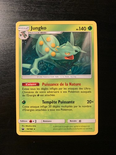 Carte pokémon rare jungko - carte,