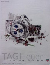 advertising TAG HEUER Chron YEAR 1997 A 4674 WATCH