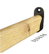 Portemanteaux Chêne Bois Rail