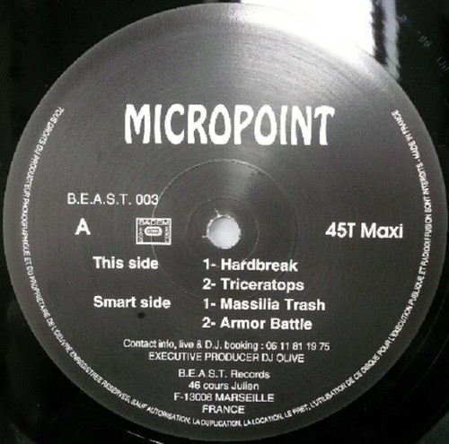 Vinyle micropoint - ep,