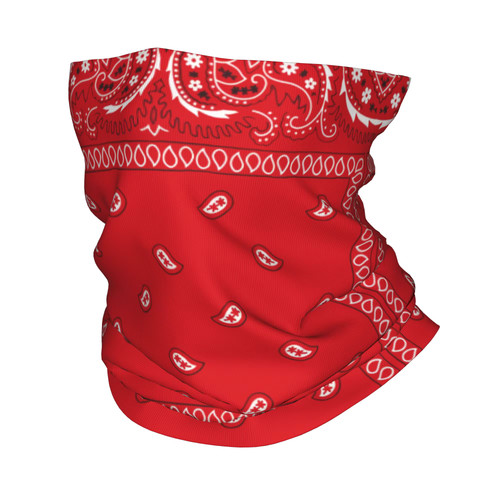 Guêtre cou rouge - , paisley