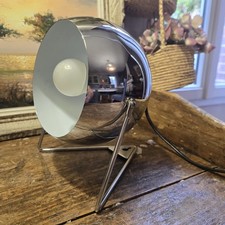 Magnifique Lampe De Style Industriel 60-70 Space Age Eyeball 
