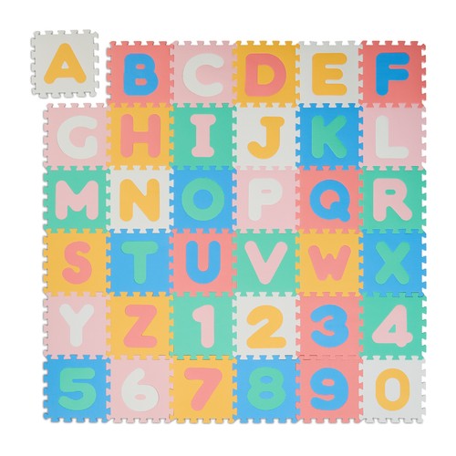 Tapis jeu éveil apprentissage - tapis,