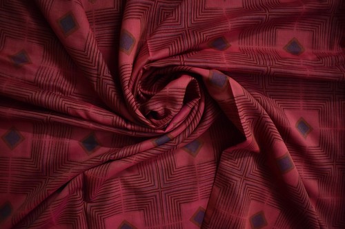 Tissu sari soie mélangé - sari, en