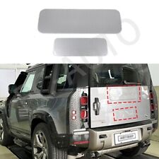 Silver Rear Tire Cover Plate Fits LR Defender 130 2023 2024