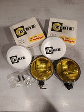 Rare Paire De Phares  Longues Portées Tango Chromés Cibié 40 