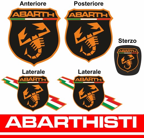 Kit adhésif abarth pour - kit,