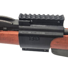 Straight adapter for bezel or red dot on picatinny rails Carcano rifle