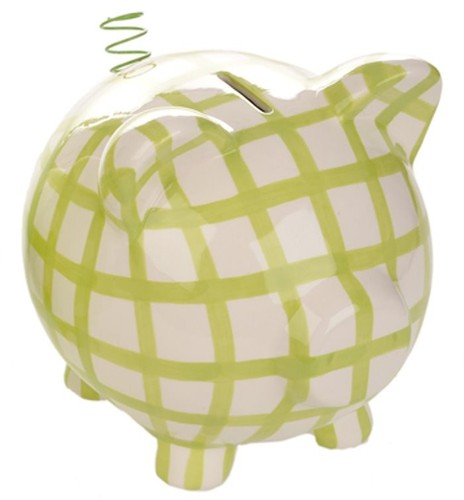 Cochon tirelire faïence - tirelire,