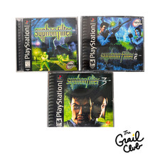Syphon Filter Trilogy (1, 2 & 3) Game Lot - Sony Playstation 1 PS1 - Free Ship