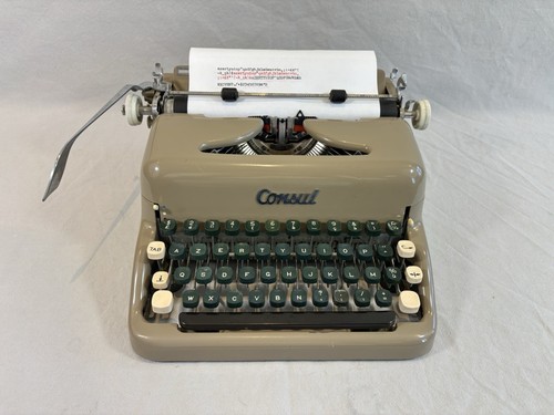 Machine écrire consul - écrire,