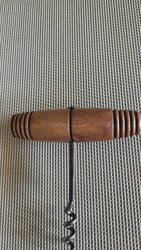 Tire bouchon ancien bois - tire-bouchon,